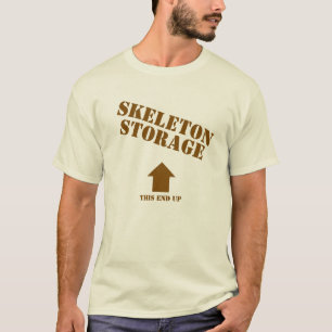 Camiseta Almacenamiento en esqueleto
