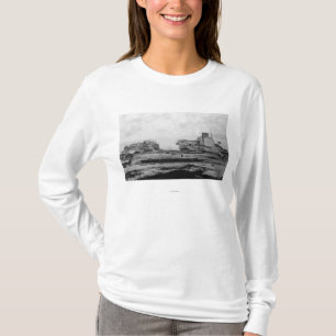 Camiseta Almacenes de la costa en Astoria, O fotografía