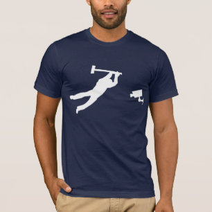 Camiseta Almádena a una cámara de vigilancia