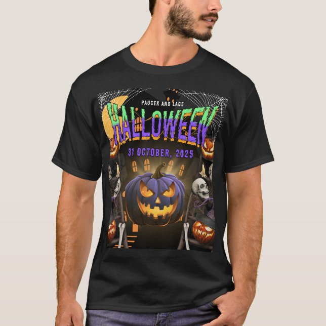 Camiseta 🎃 "Almas de calabaza: La clave de la manifestació (Anverso)