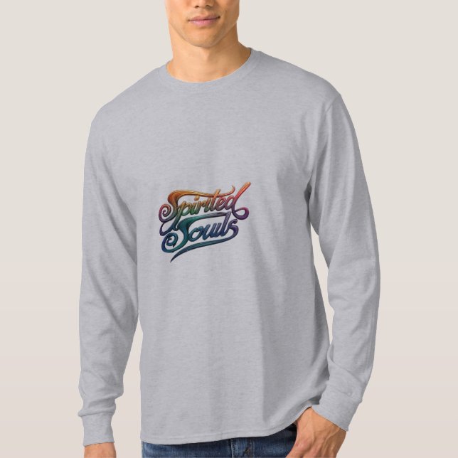 Camiseta Almas espirituosas (Anverso)