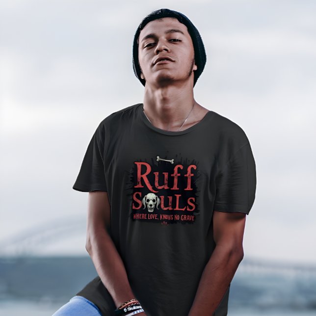 Camiseta Almas Ruff - Donde el amor no conoce la tumba - Ca (Gothic T-Shirt - Ruff Soals Where Love Knows No Graves)
