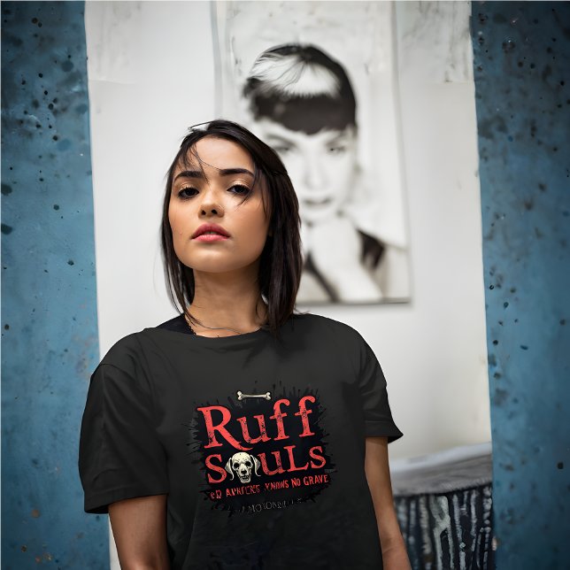 Camiseta Almas Ruff - Donde el amor no conoce la tumba - gó (Gothic| Ruff Souls – Where Love Knows No Grave T-Shirt)