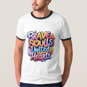 Camiseta Almas valientes Corazones Unidos - Vibrante, jugue