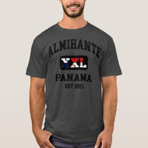 Camiseta Almirante Panamá XXL Diseño atlético