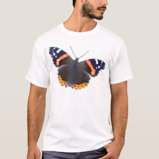 Camiseta Almirante rojo mariposa
