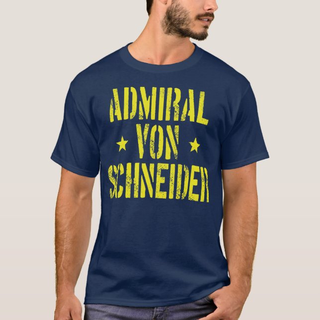 Camiseta Almirante von Schneider (Anverso)