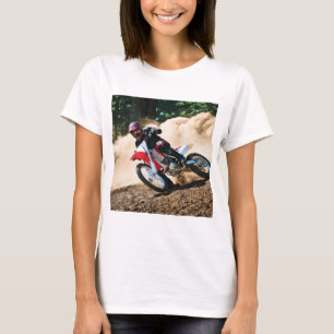 Camiseta almohada de lanzamiento de motocross