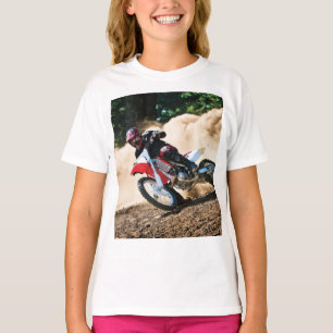 Camiseta almohada de lanzamiento de motocross