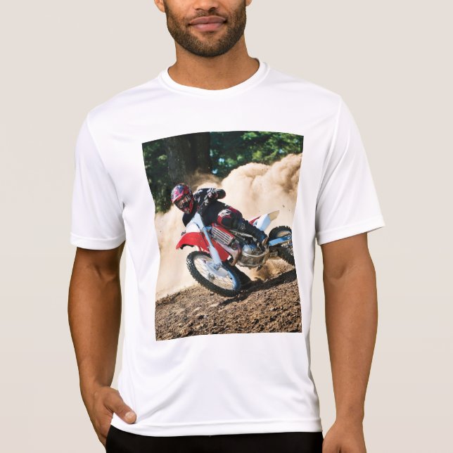 Camiseta almohada de motocross (Anverso)