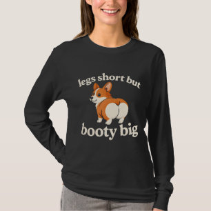 Camiseta Almohada para amantes de perros Corgi con trasero 