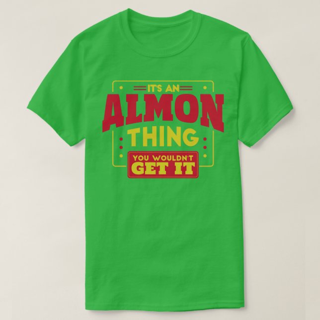 Camiseta Almon (Diseño del anverso)