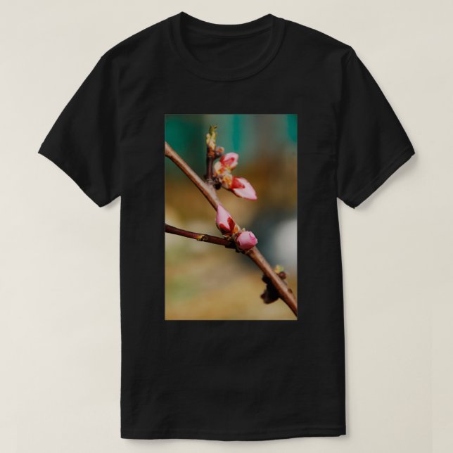 Camiseta Almond Blossom Buds (Diseño del anverso)