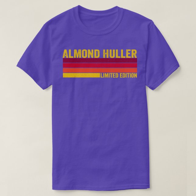 Camiseta Almond Huller (Diseño del anverso)