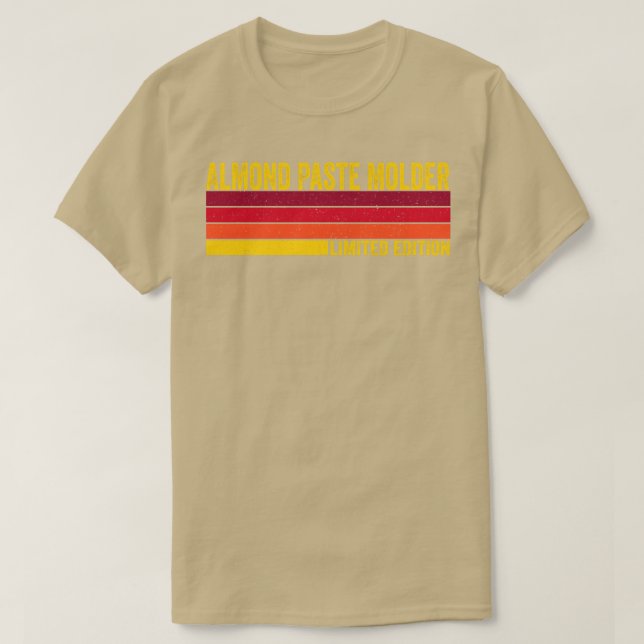 Camiseta Almond Paste Molder (Diseño del anverso)