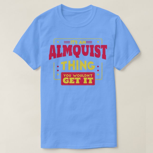 Camiseta Almquist (Diseño del anverso)