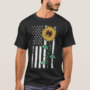Camiseta Almuerzo Lady Cafeteria Crew Lunes Lady Bandera Am