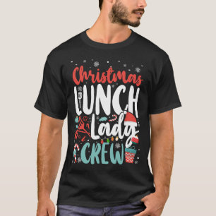 Camiseta Almuerzo Lady Cafeteria Crew Navidades Lunes Lady