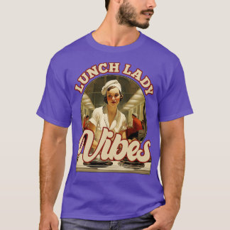 Camiseta Almuerzo retro vintage Lady Vibes