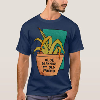 Camiseta Aloe Darkness My Old Friend Turquoise Verde azulad