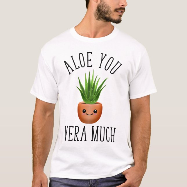 Camiseta Aloe You Vera mucho (Anverso)