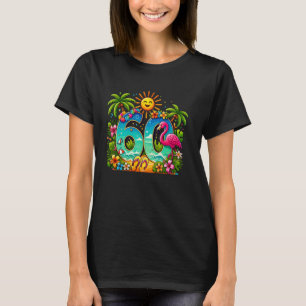 Camiseta Aloha 60º cumpleaños playa hawaiana Hibiscus Tropi