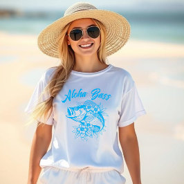 Camiseta Aloha Bass-Fisherman Style