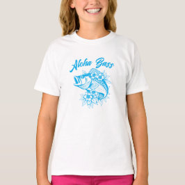 Camiseta Aloha Bass-Fisherman Style azul