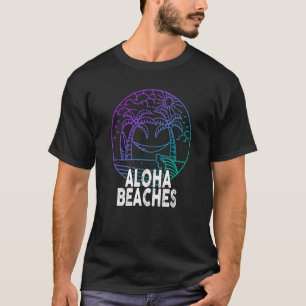 Camiseta Aloha Beach Vaca, isla tropical hawaiana
