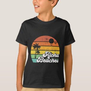 Camiseta Aloha Beaches Retro Beach Vacaciones Cita De Veran