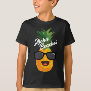 Camiseta Aloha Beaches Shirt Cute Hawaii Aloha Vacaciones G