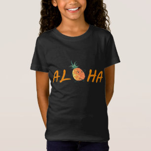 Camiseta Aloha Bebe Hawaii Hombres de Fruta de Piña Hawái