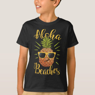 Camiseta Aloha Bebidas Hawái Anguila Anápoles Anápoles Viaj