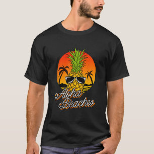 Camiseta Aloha Bebidas Pineapple Guay Vintage Hawaiian Summ
