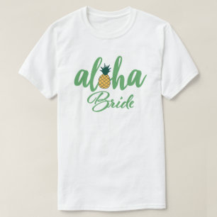 Camiseta Aloha Bride White T-Shirt