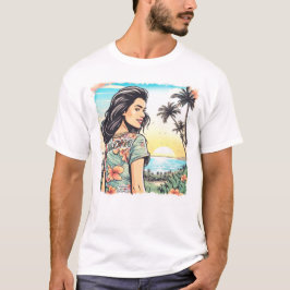 Camiseta Aloha Chica