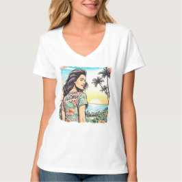 Camiseta Aloha Chica