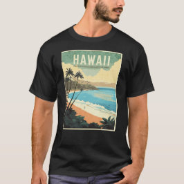 Camiseta Aloha de Hawaii Vintage Travel