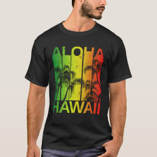 Camiseta Aloha de las Islas Vintage Hawaianas