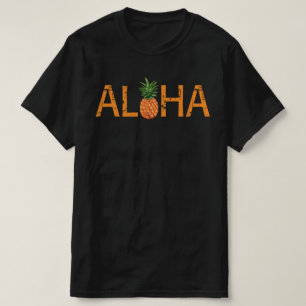 Camiseta Aloha de Piña Fruta en Hawaii