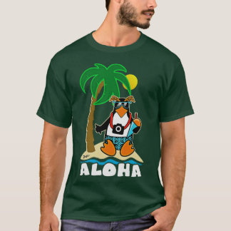 Camiseta Aloha Desde El Pingüino Hawaiano