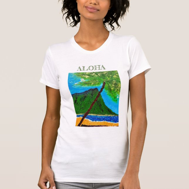 Camiseta Aloha Diamond Head T-Shirt (Anverso)