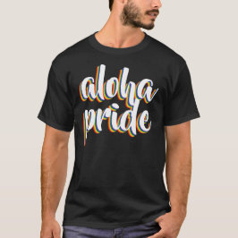 Camiseta Aloha Es Aloha Orgullo Arcoíris Hawái