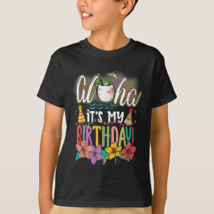 Camiseta Aloha Es Mi Cumpleaños Las Playas De Aloha Hawaii