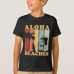 Camiseta Aloha, estilo retro 80 de Hawái, playa de Surf Vac