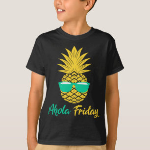 Camiseta Aloha Friday Pineapple Gifts Summer Fruit Pineappl