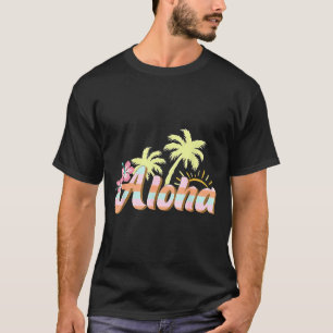 Camiseta Aloha hawai de la isla - siente el aloha