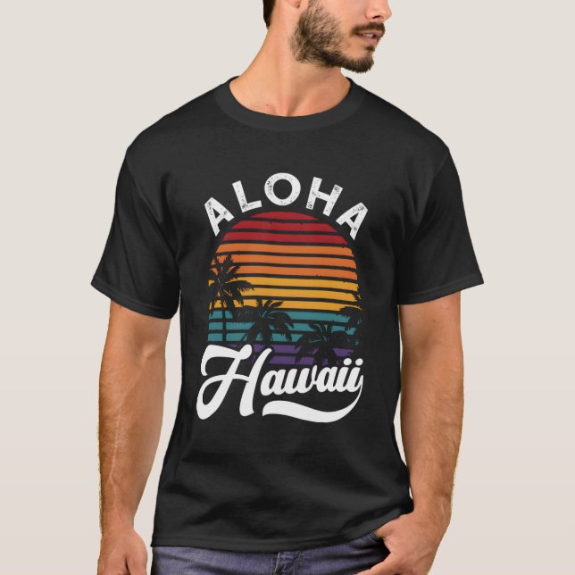 Camiseta Aloha Hawaii (Anverso)