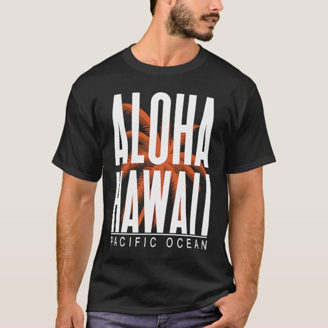 Camiseta Aloha Hawaii (Anverso)