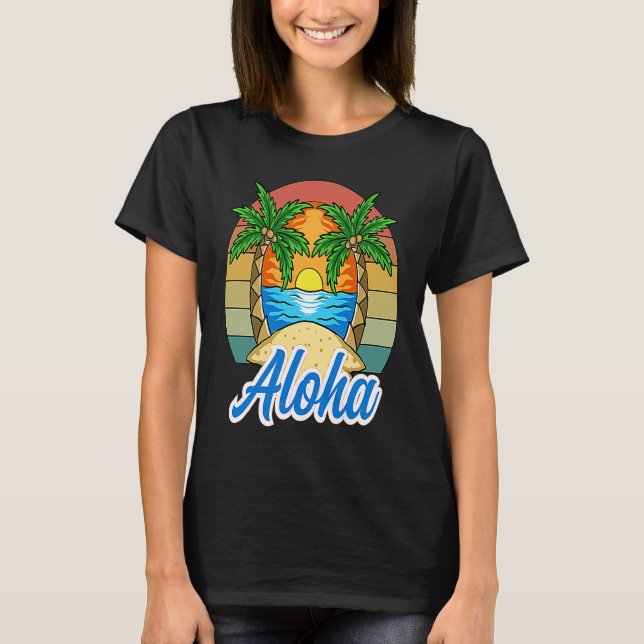 Camiseta Aloha Hawaii (Anverso)